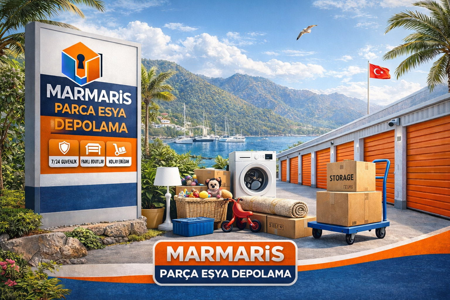 Marmaris Parça Eşya Depolama