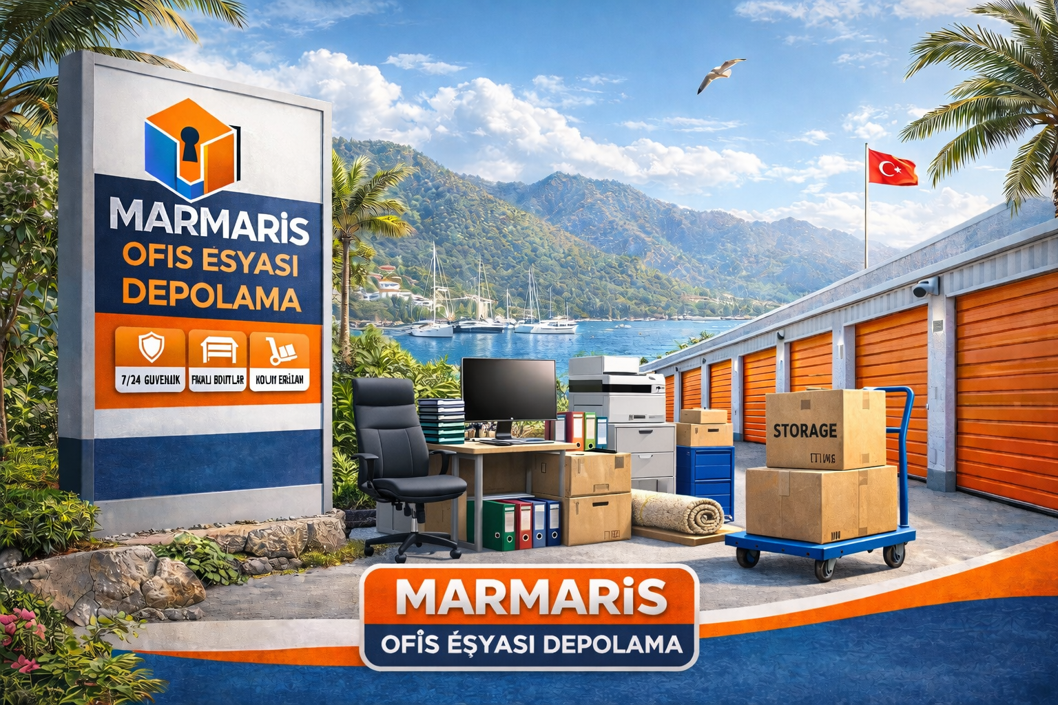 Marmaris Ofis Eşyası Depolama